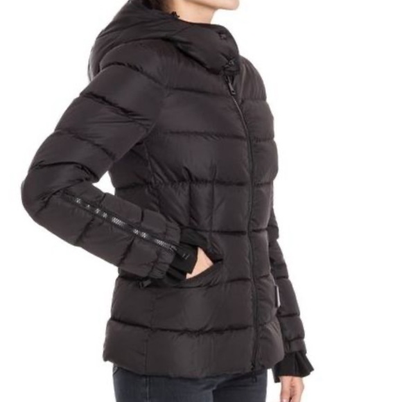 Moncler Hooded puffer black jacket - Picture 6 of 13